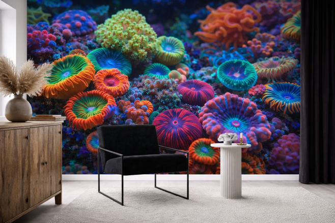 Vibrant Coral Garden