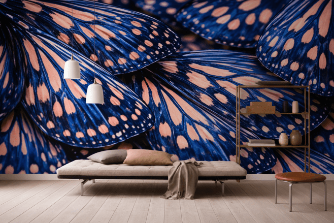 Whimsical Wing Tapestry