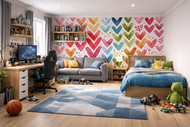 Colorful Affection Mosaic