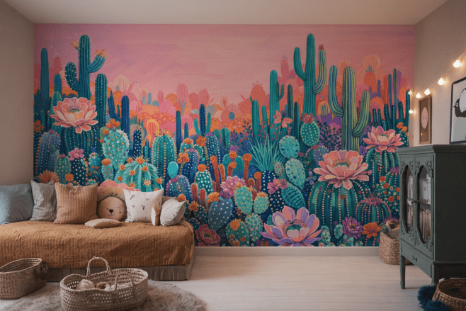 Desert Flora Mosaic