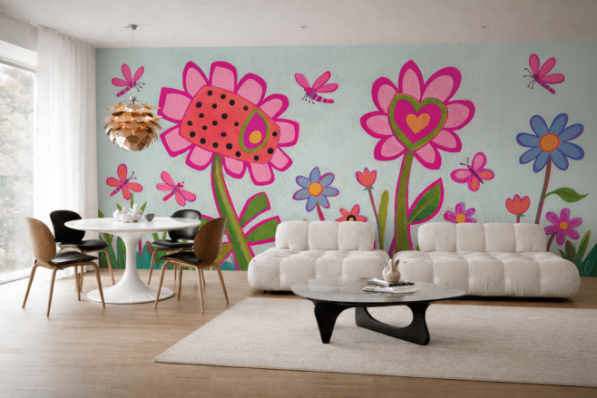 Whimsical Blossom Garden