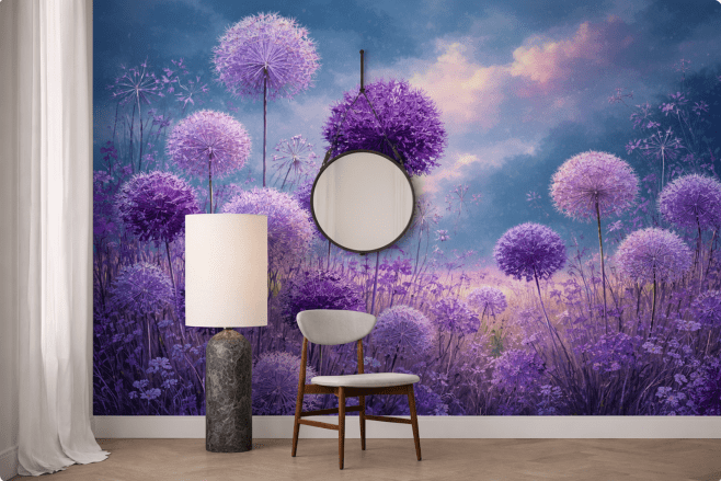 Violet Sphere Garden