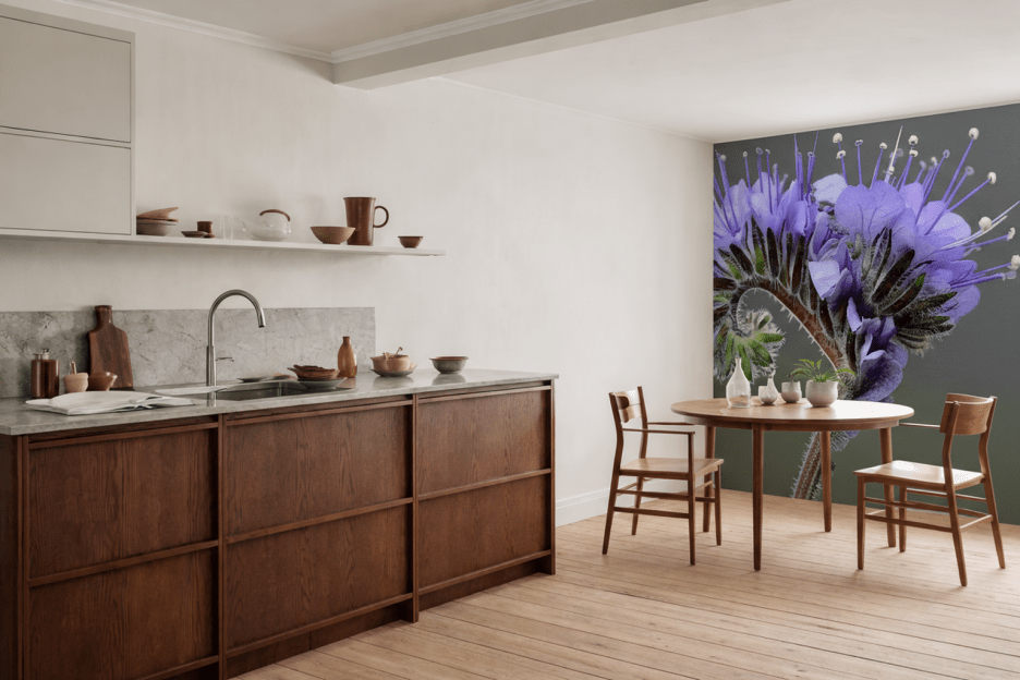 Frosted Petal Tranquility