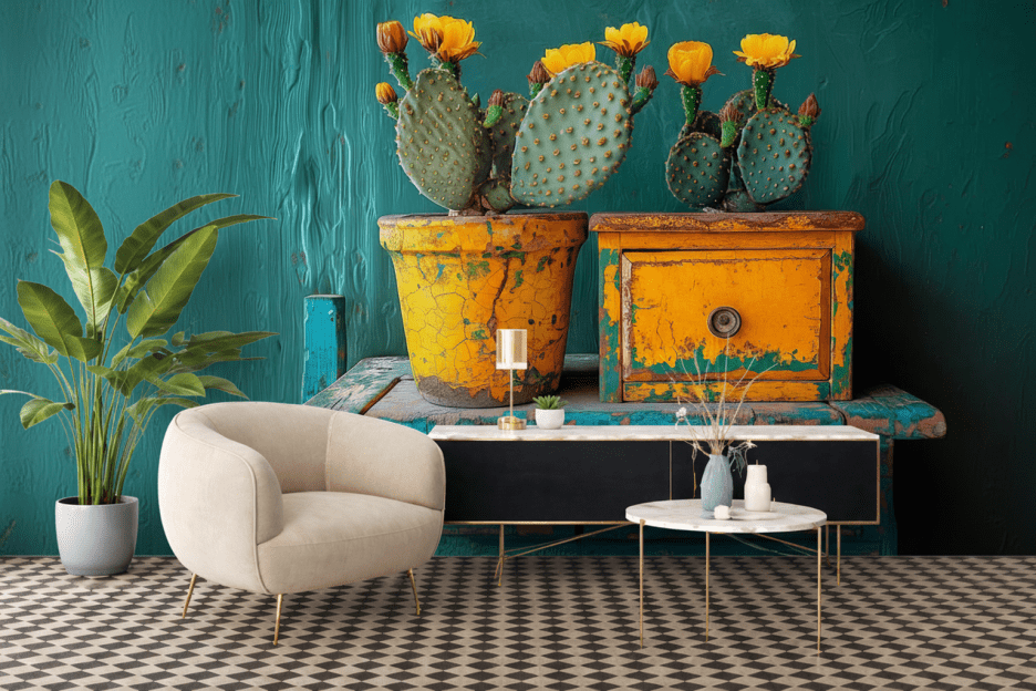 Rustic Cactus Portrait