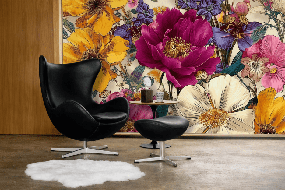 Nocturne Floral Tapestry