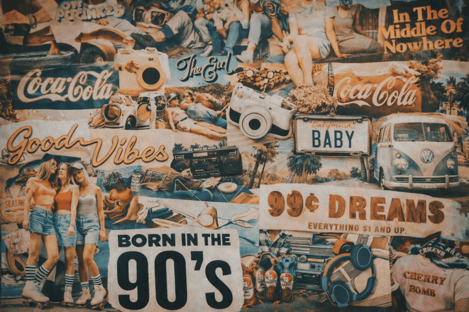 Retro Aesthetic Collage