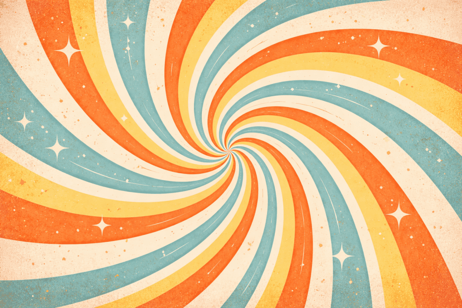 Retro Swirl Vortex
