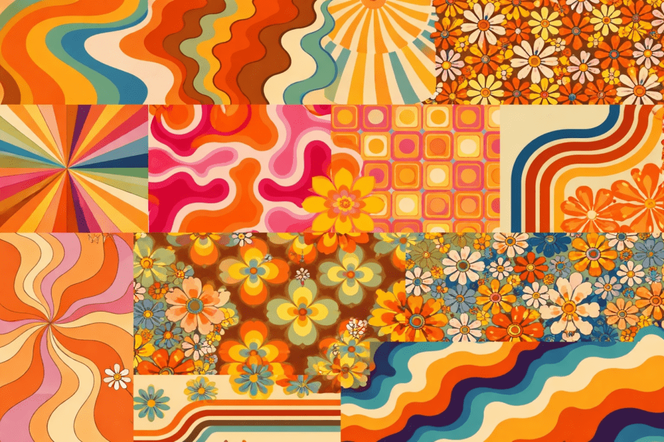 Retro Floral Rhythm