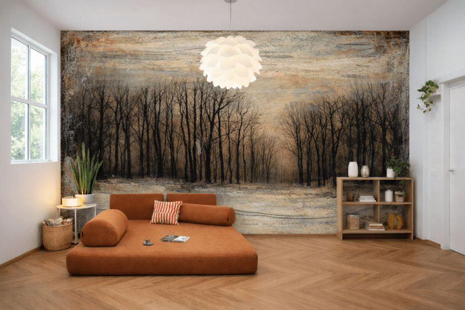 Frosted Woodland Veil