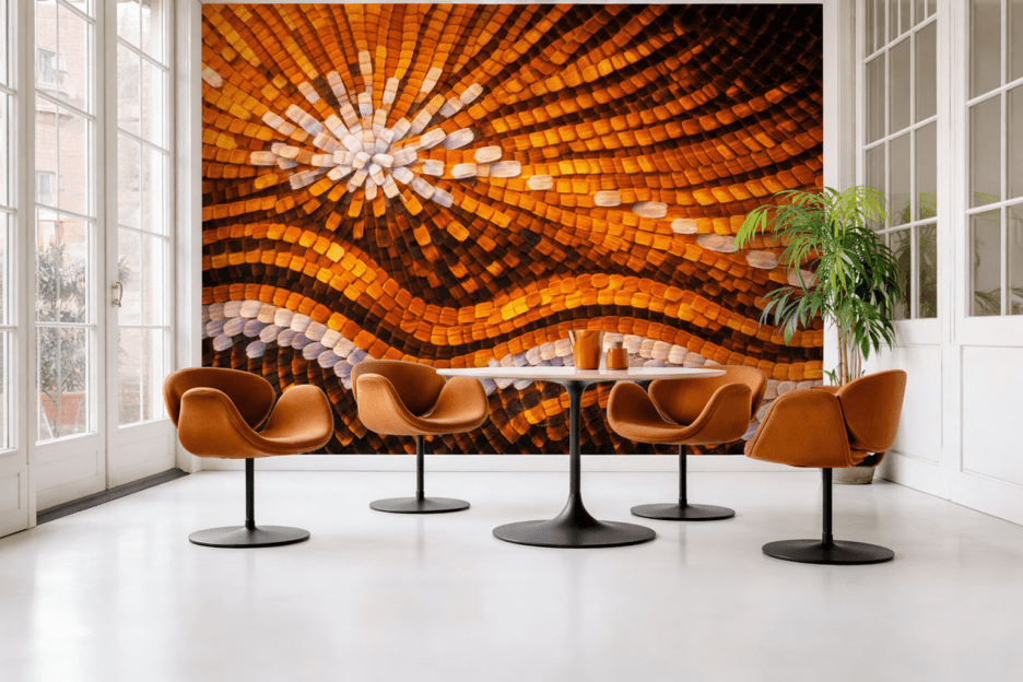 Amber Wave Mosaic