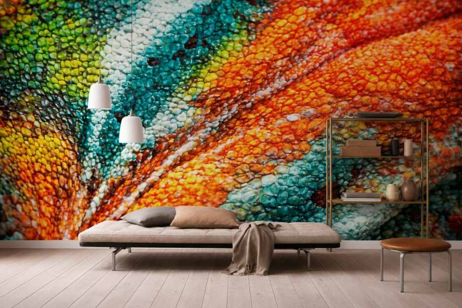 Iridescent Reptile Skin