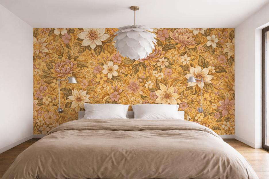 Luminous Petal Mosaic