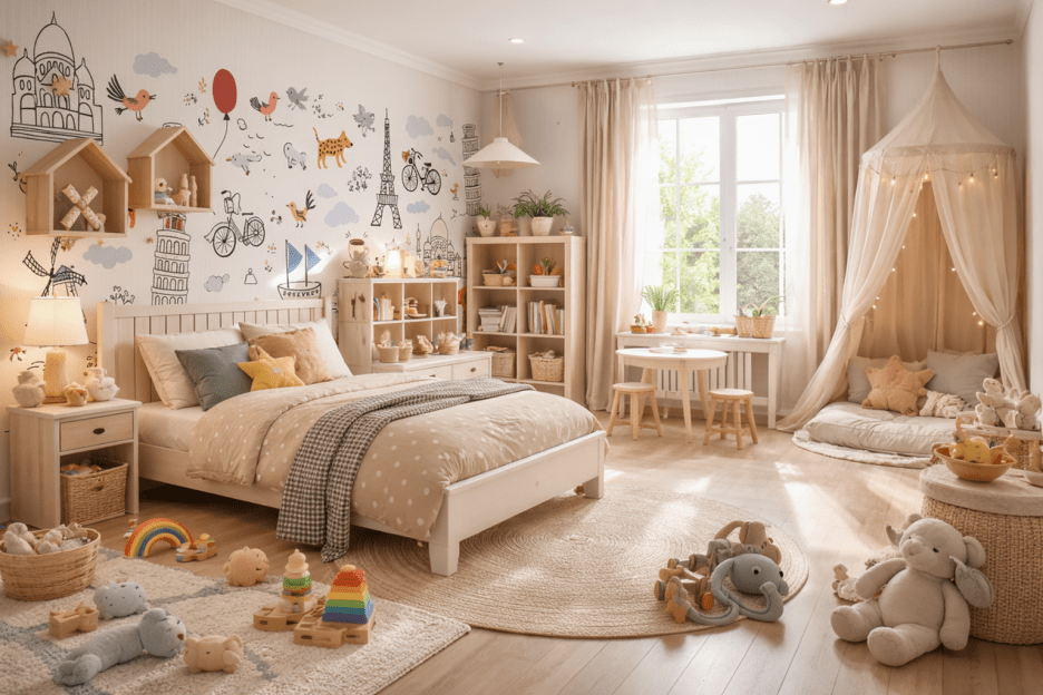 Cartoonish Cityscape