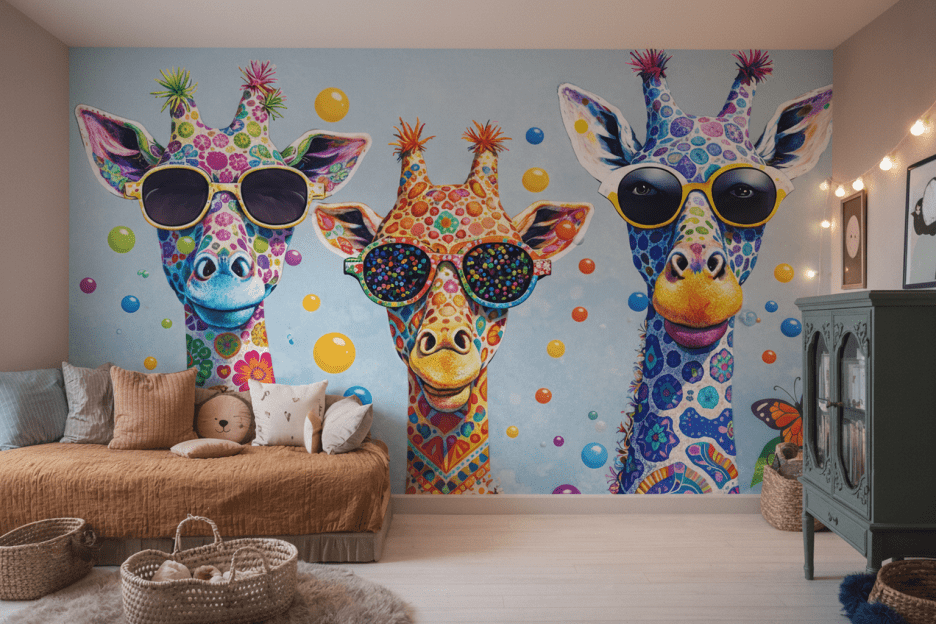 Kaleidoscopic Giraffes