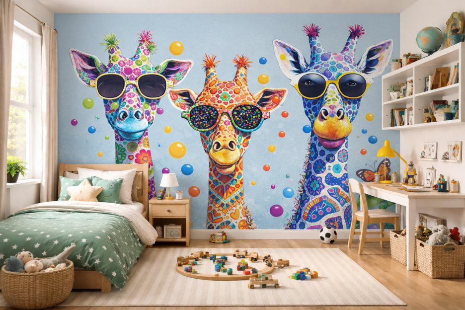 Kaleidoscopic Giraffes