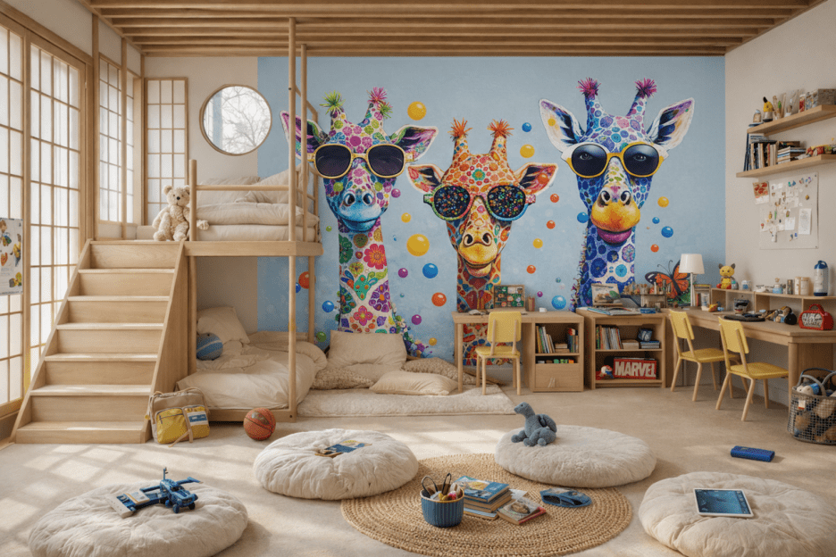 Kaleidoscopic Giraffes