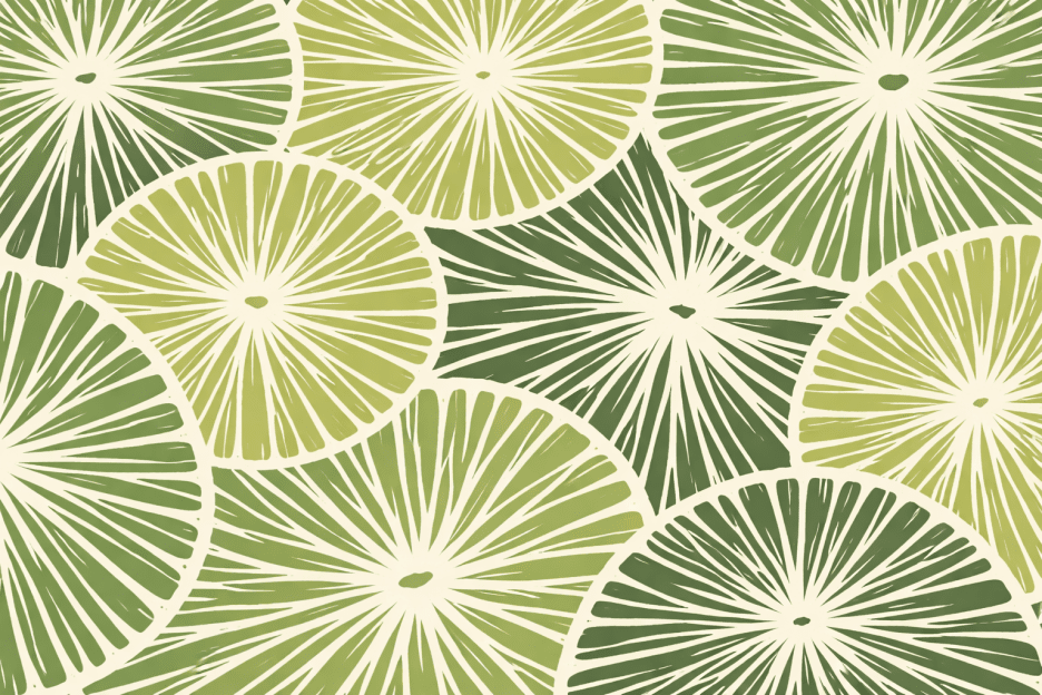 Citrus Fronds Mural