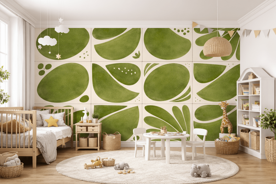 Verdant Palette Mural