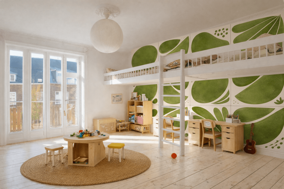 Verdant Palette Mural