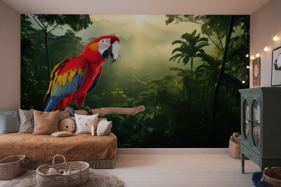 Scarlet Jungle Parrot