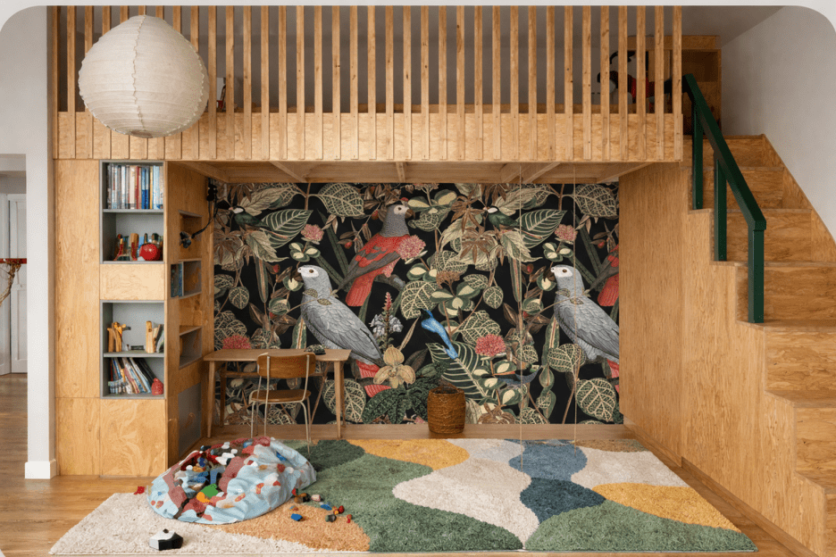 Tropical Avian Mosaic