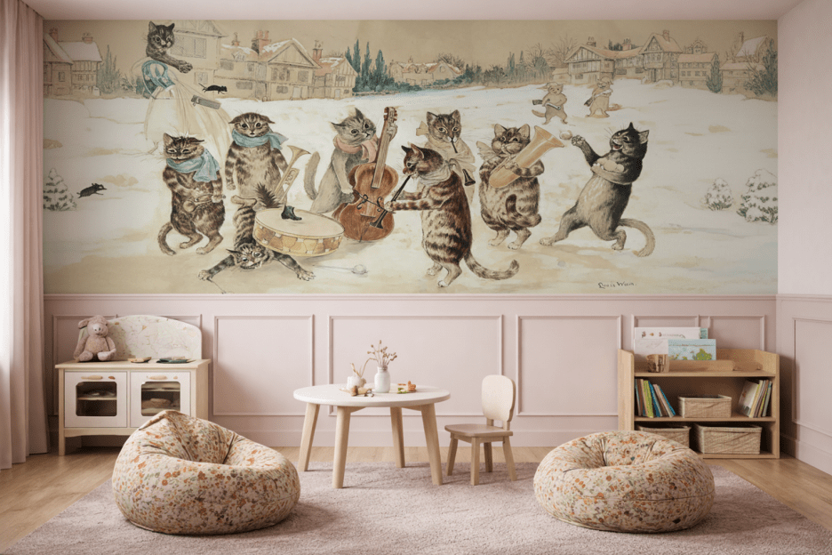 Festive Feline Orchestra