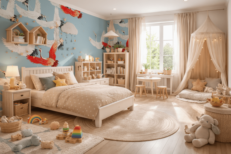 Crimson Crane Flight