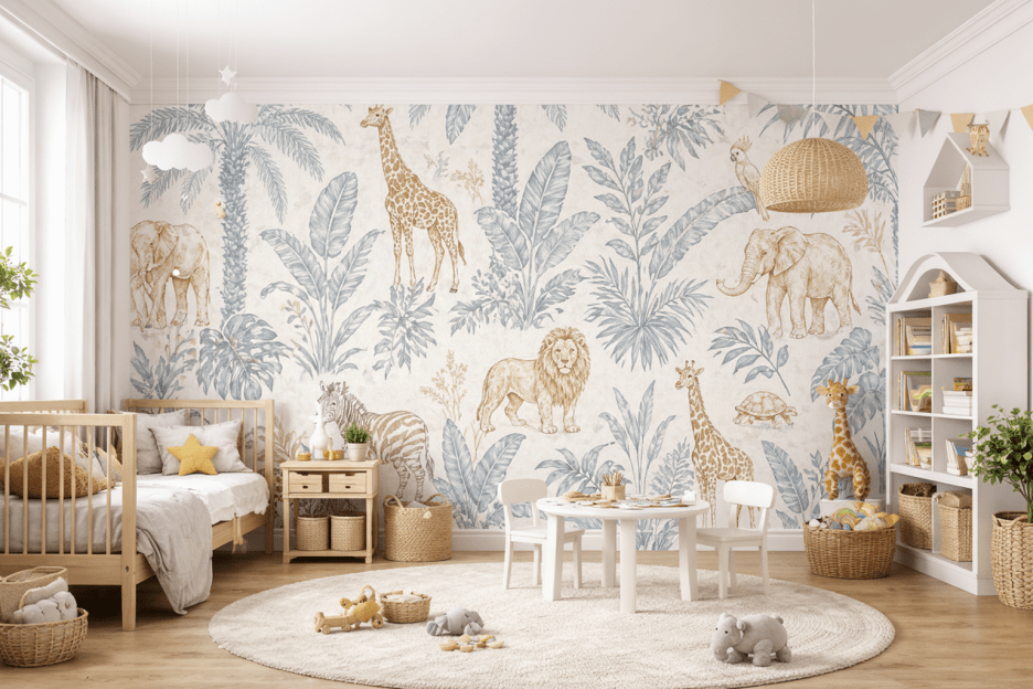 Savanna Safari Scene