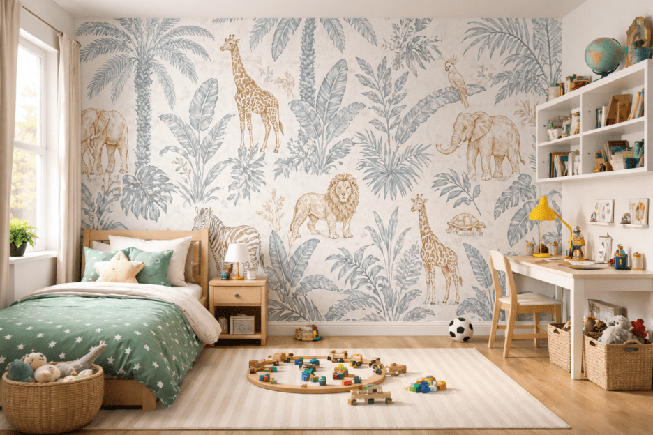 Savanna Safari Scene