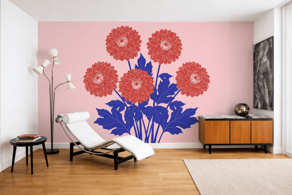 Crimson Dahlia Bouquet