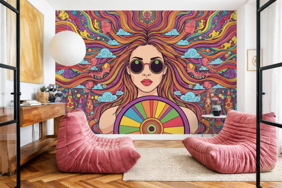 Colorful Psyche Swirl