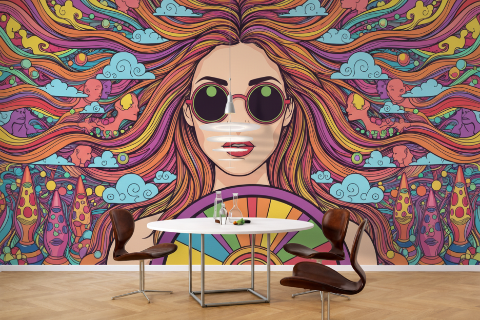 Colorful Psyche Swirl