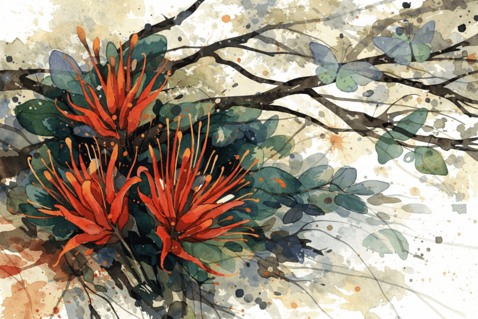 Flameburst Blooms