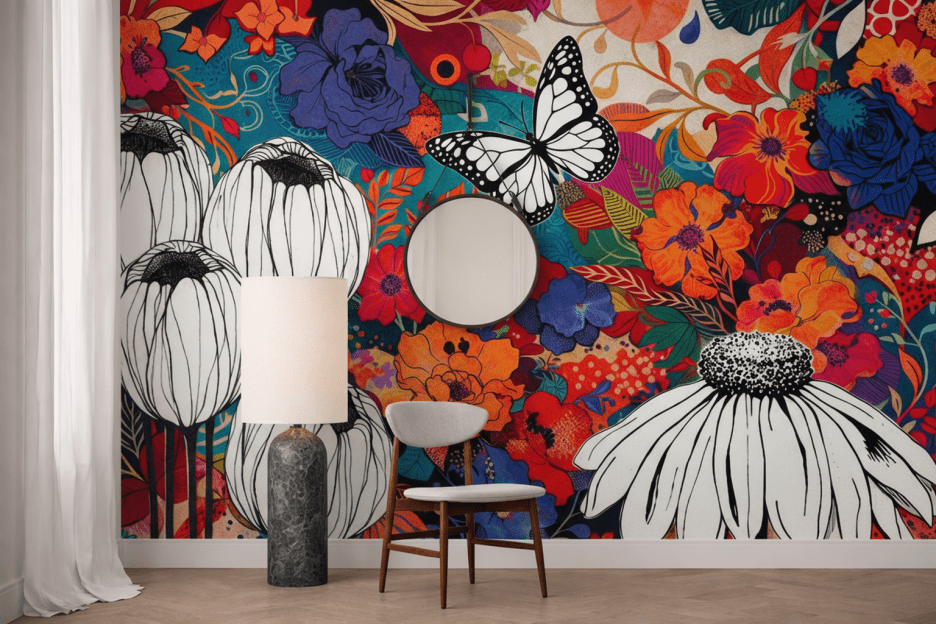 Blooming Butterfly Garden