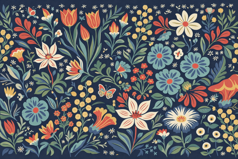 Frosted Floral Gala
