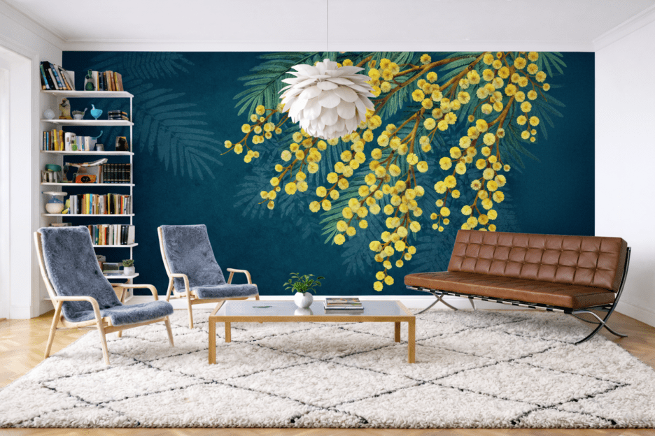 Golden Mimosa Fronds