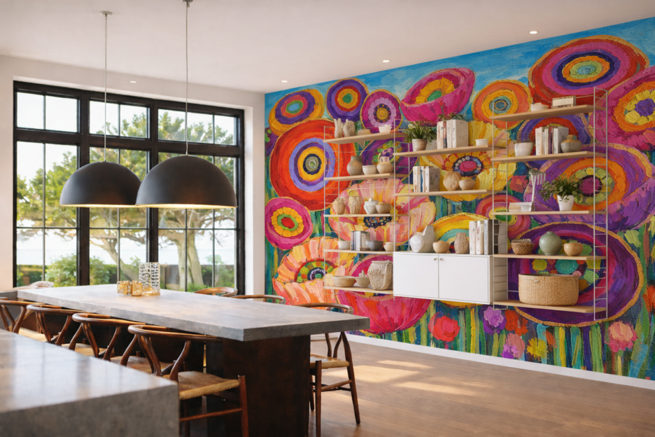 Whimsical Blooming Disks