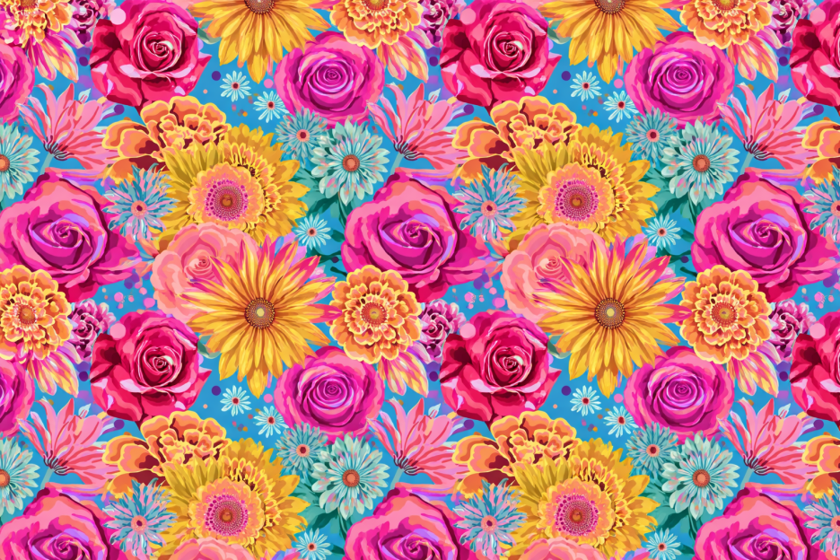 Blooming Porcelain Garden