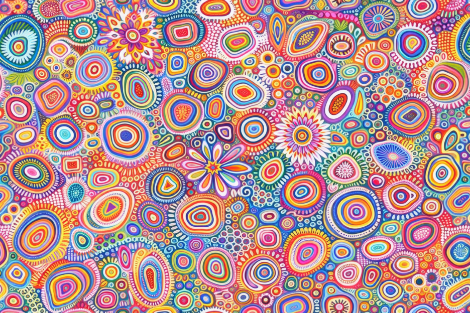 Ink Blossom Pattern