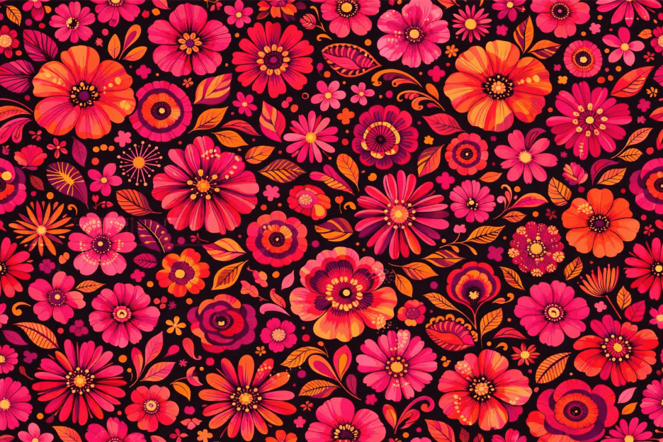 Crimson Flora Burst