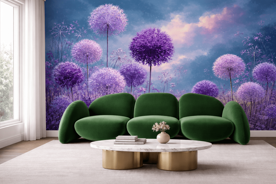 Violet Sphere Garden