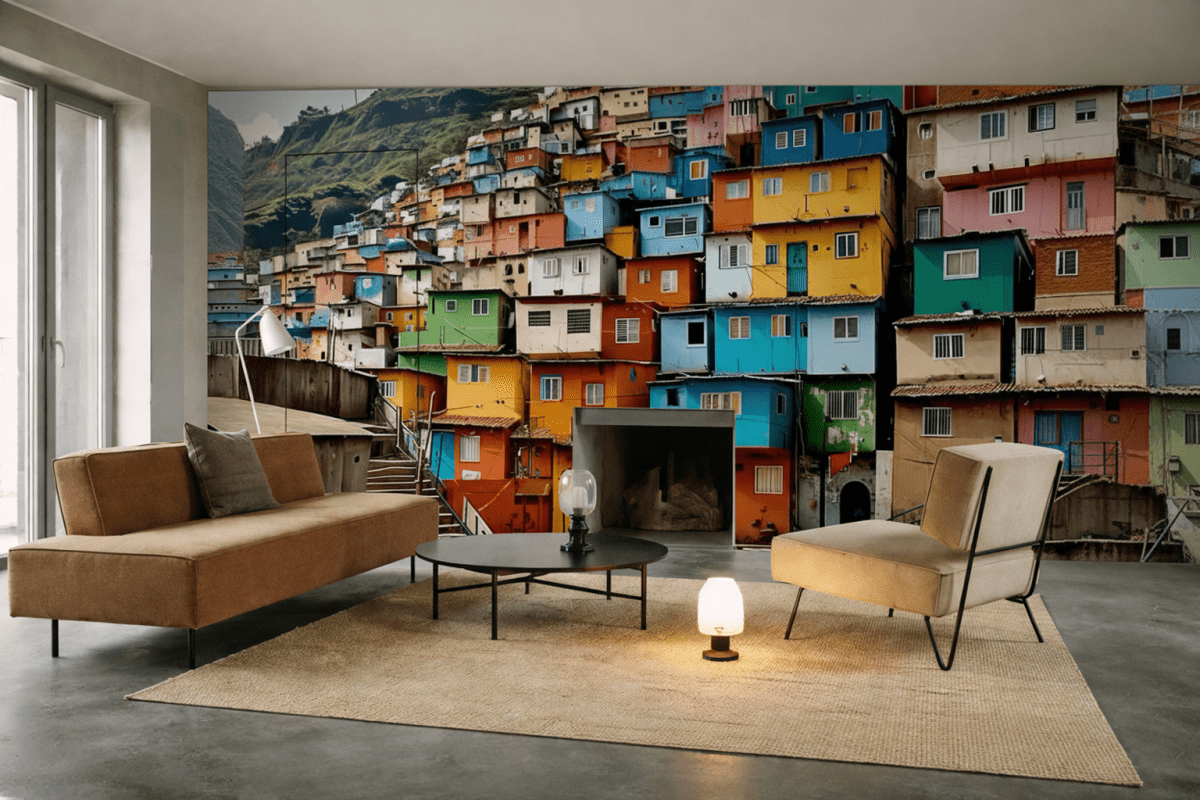 Cascading Color Blocks