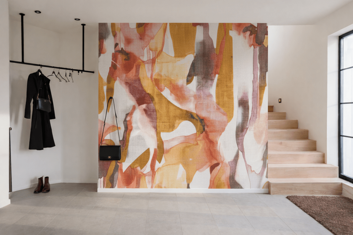 Rippling Silk Abstract