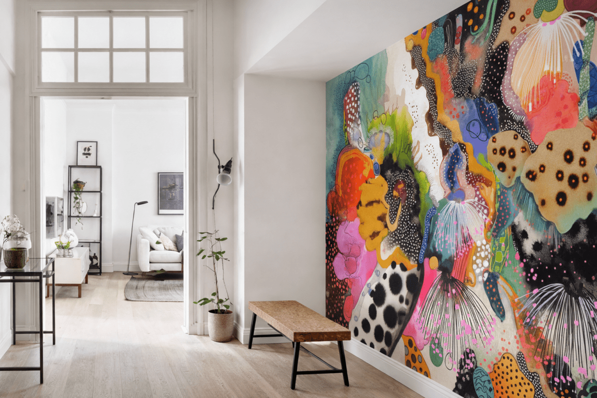 Vibrant Fractal Garden