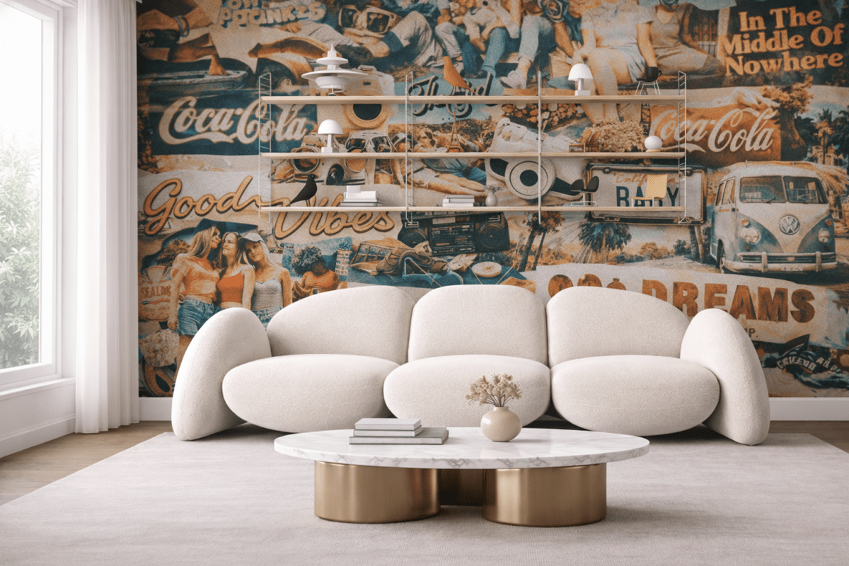 Retro Aesthetic Collage