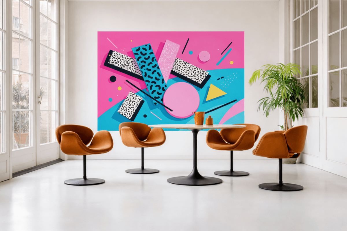 Kaleidoscopic Mural