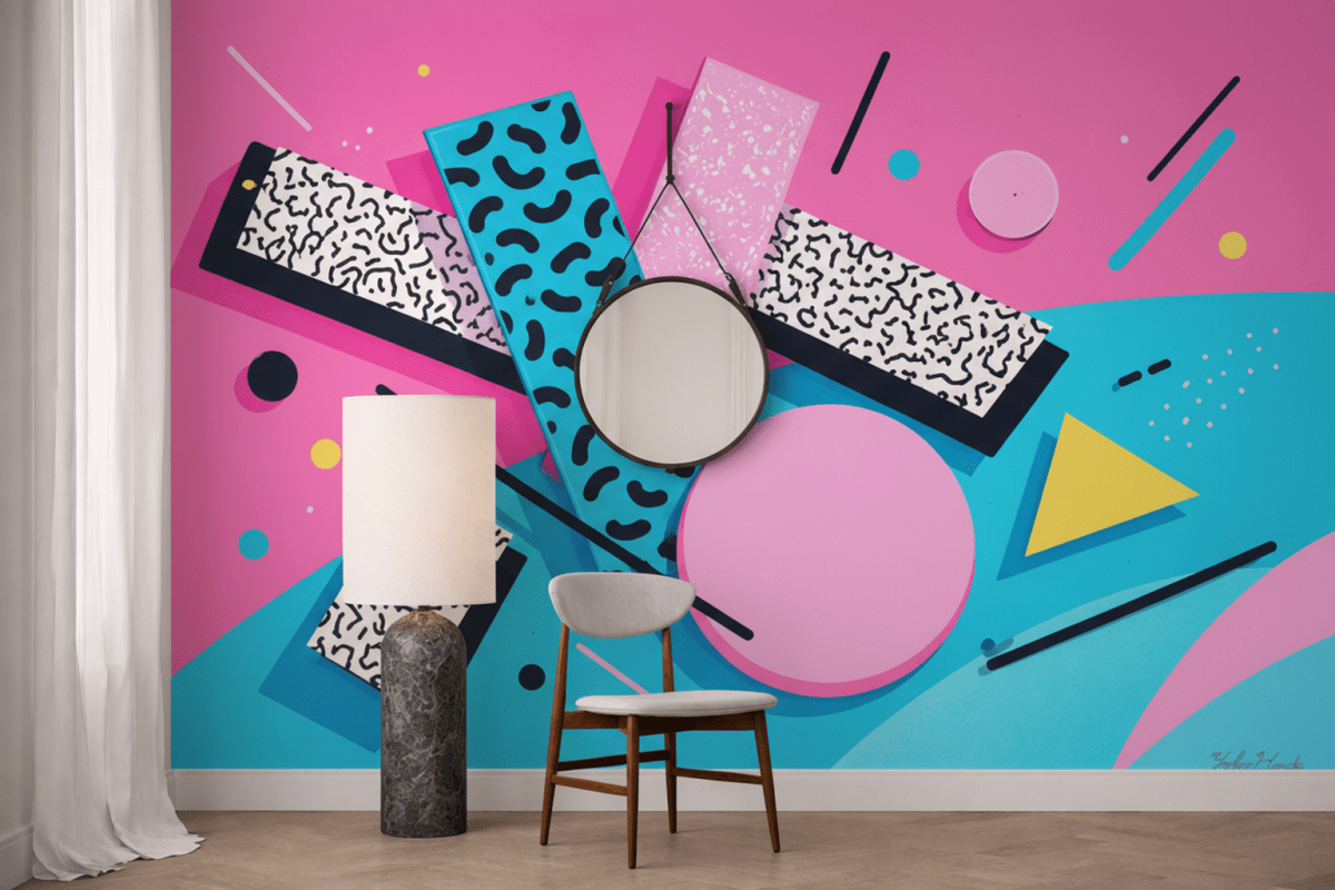 Kaleidoscopic Mural