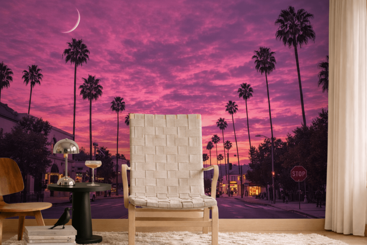 Twilight Palms