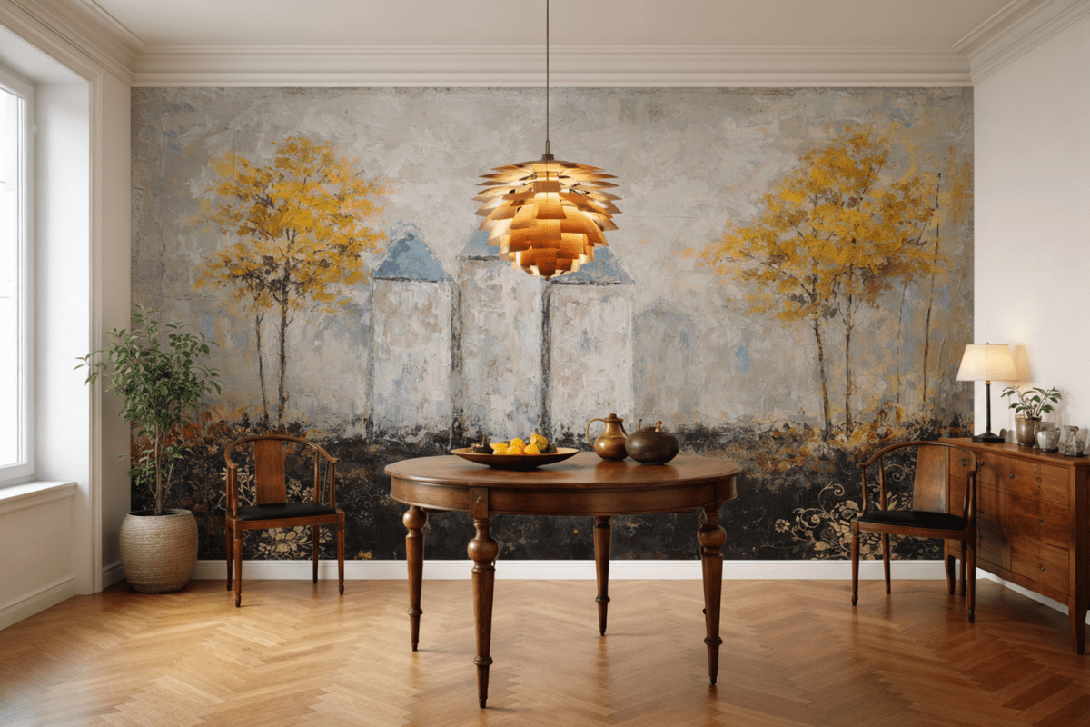 Golden Silhouette Grove