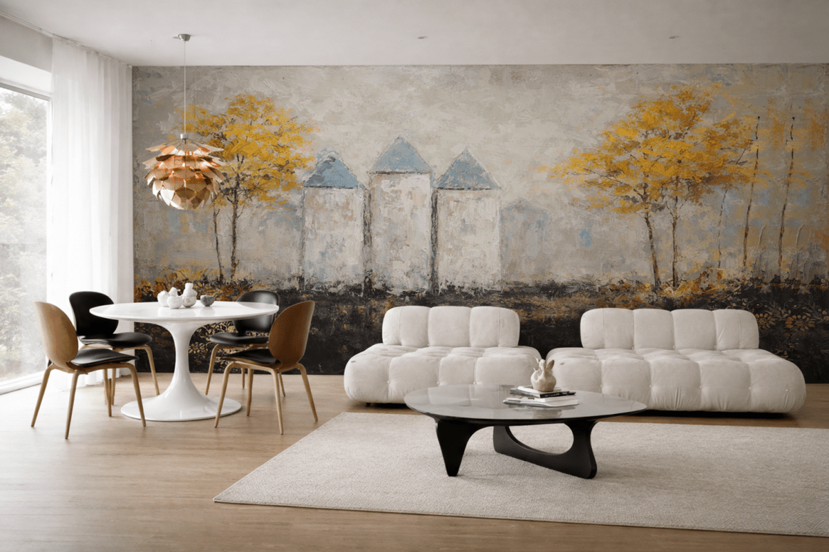 Golden Silhouette Grove